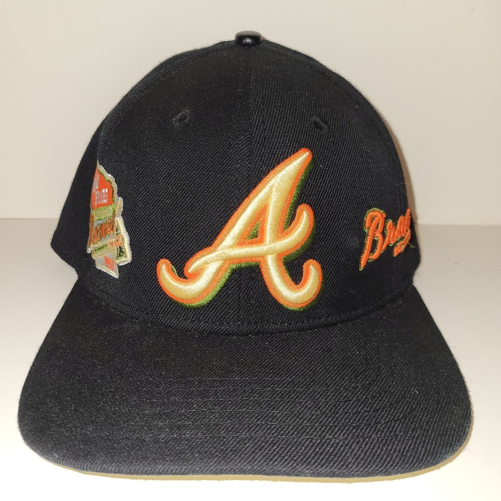 Milwaukee Braves 1957 World Series Snapback Hat Cap‎ Atlanta MLB Pro Standard